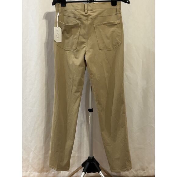 NWT Stylus Khaki Pants 32 x 32 - Picture 2 of 4